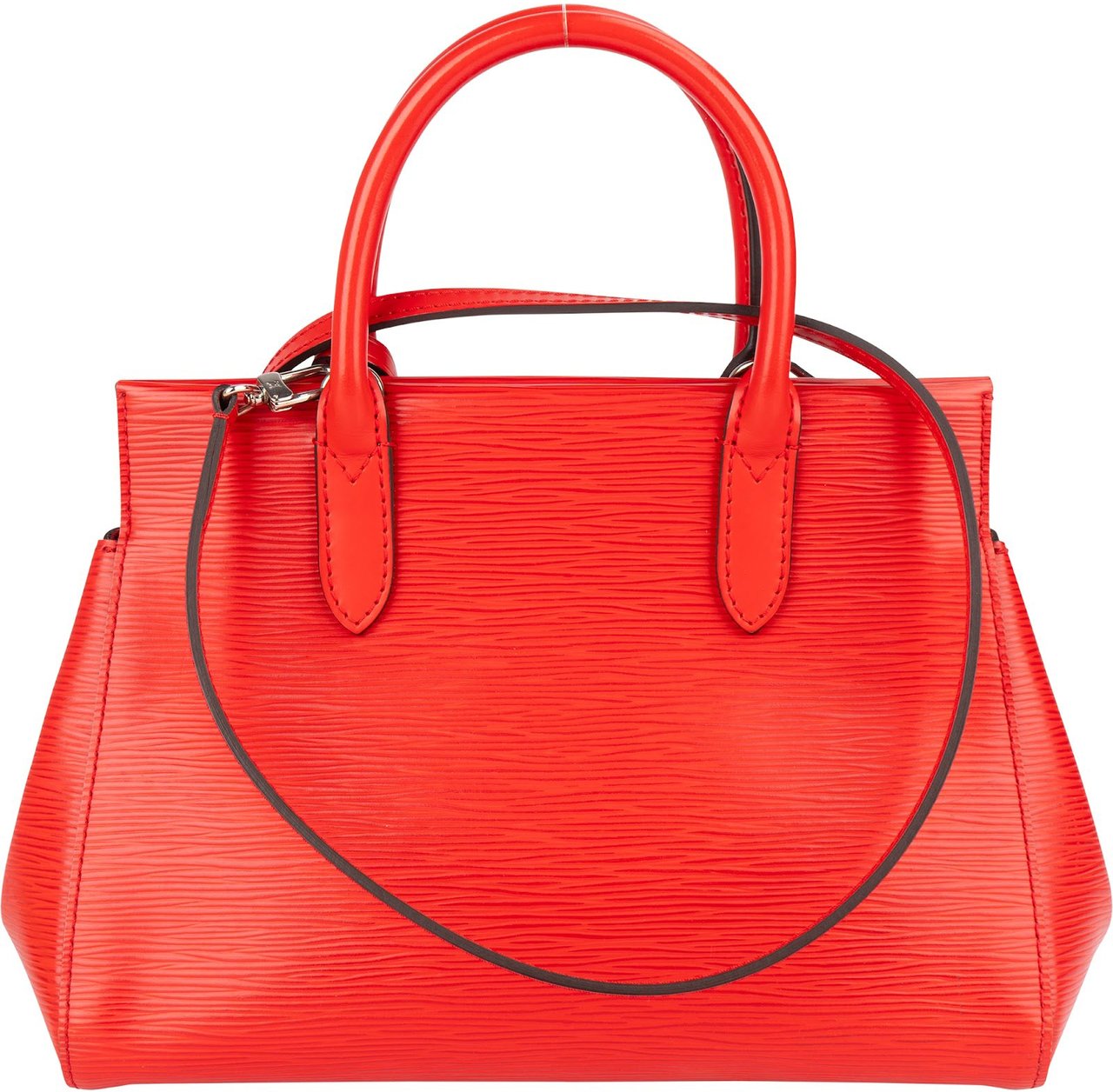 Louis Vuitton Louis Vuitton Red Epi Leather Marly MM Handbag Rood