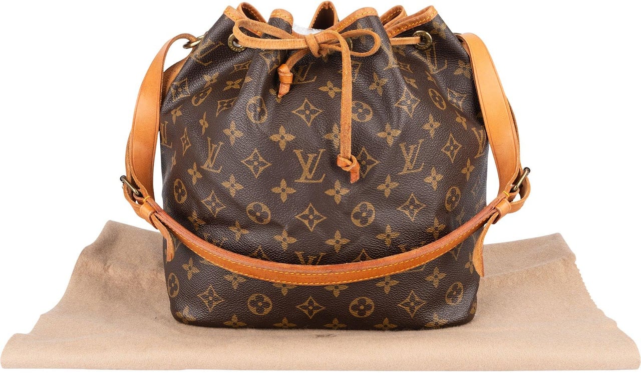 Louis Vuitton Louis Vuitton Monogram Canvas Sac Noé Petit Shoulder Bag Bruin