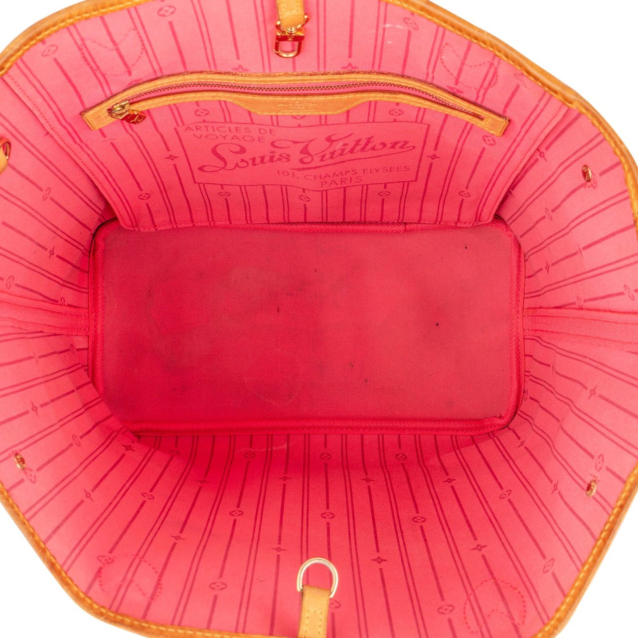 Louis Vuitton Monogram Canvas Limited Roses Neverfull MM Shoulder Bag Bruin