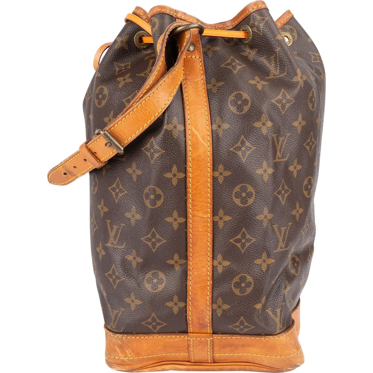 Louis Vuitton Louis Vuitton Monogram Canvas Sac Noé Grande Shoulder Bag Bruin