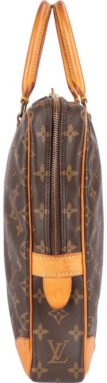 Louis Vuitton Louis Vuitton Canvas Monogram Porte Documents Business Handbag Bruin