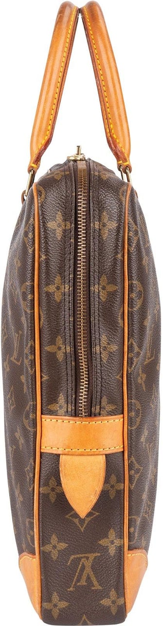 Louis Vuitton Louis Vuitton Canvas Monogram Porte Documents Business Handbag Bruin