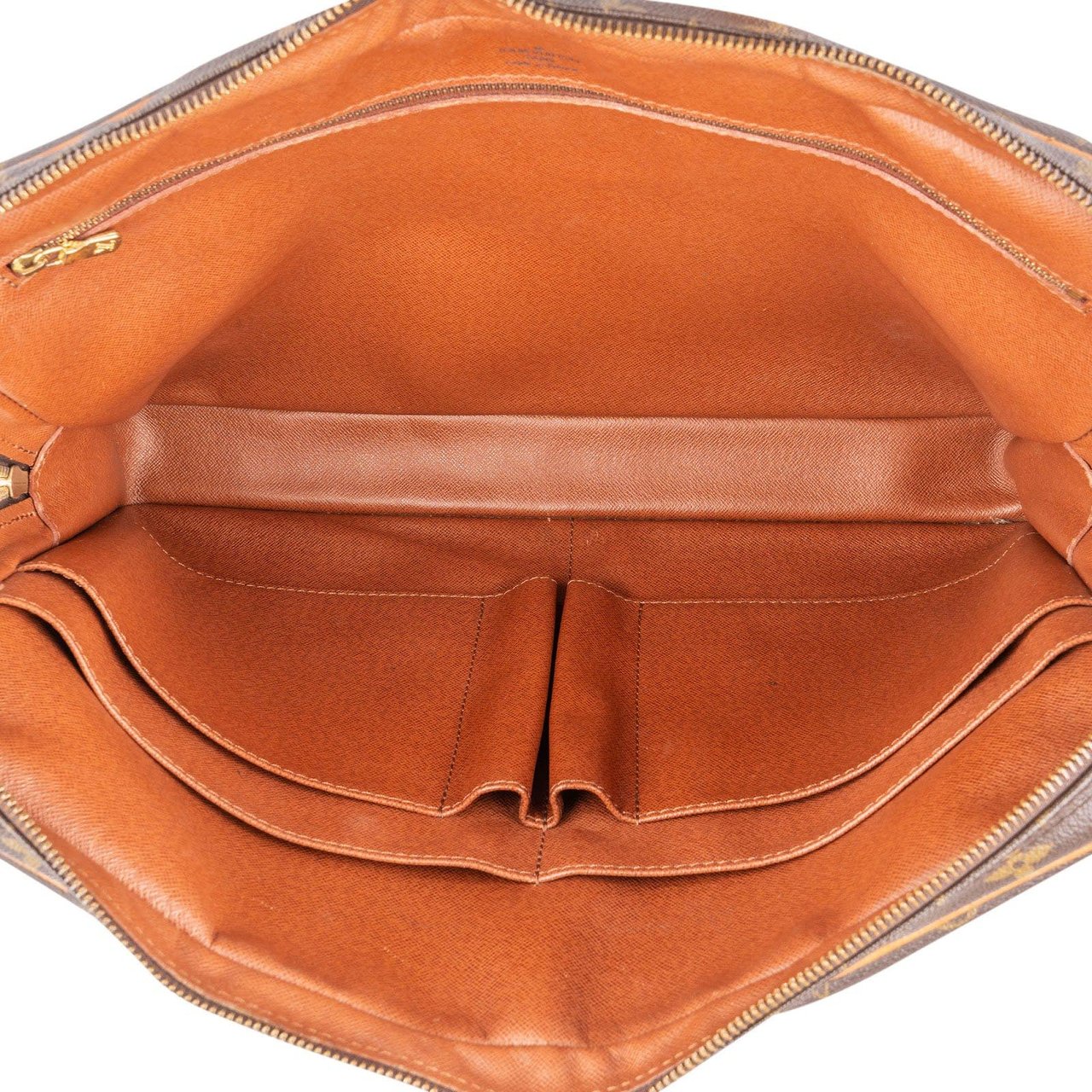 Louis Vuitton Louis Vuitton Canvas Monogram Porte Documents Business Handbag Bruin