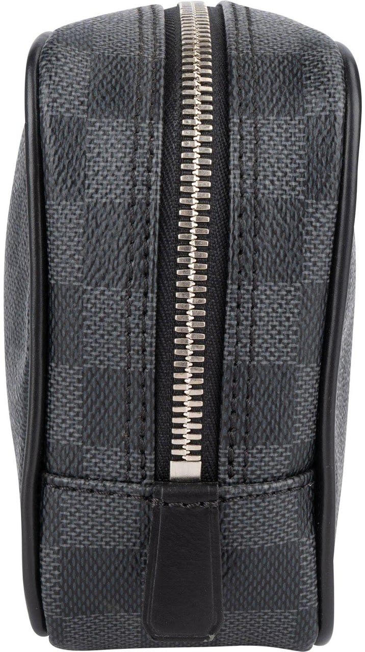 Louis Vuitton Louis Vuitton Monogram Damier Graphite Trousse Toilette Clutch Zwart