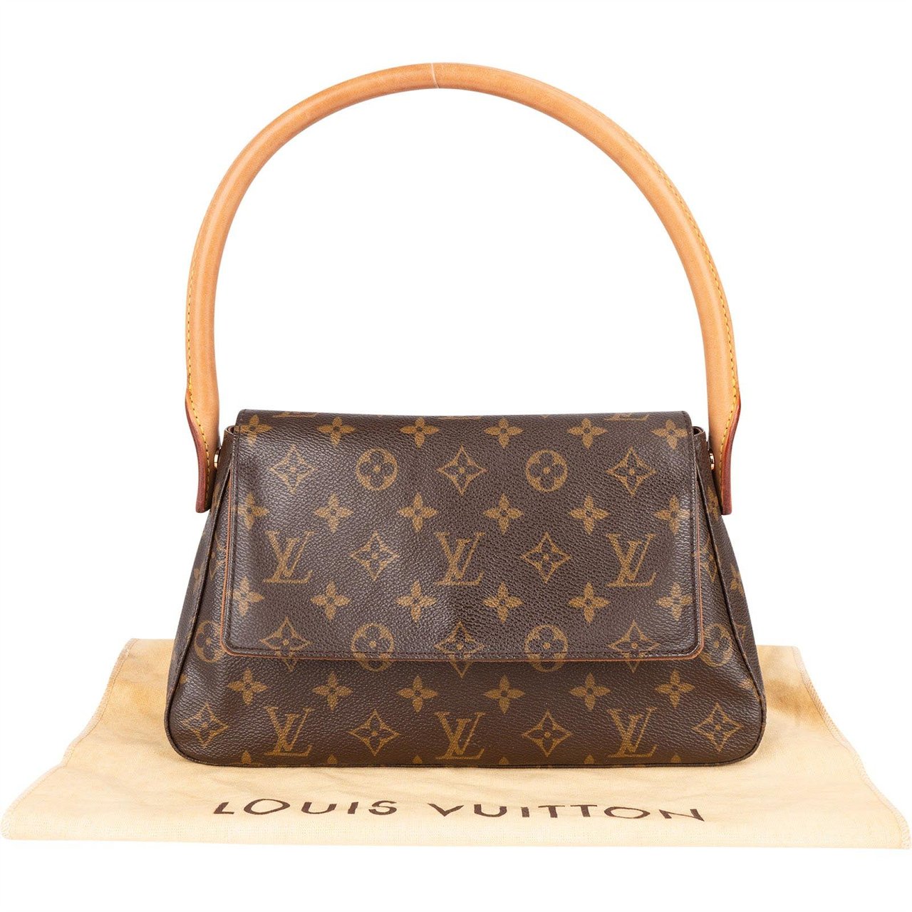 Louis Vuitton Louis Vuitton Monogram Canvas Looping PM Shoulder Bag Bruin