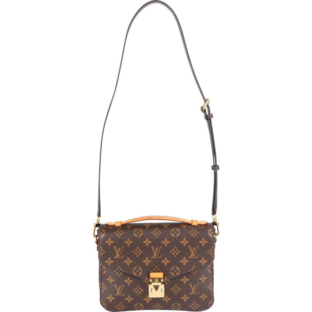 Louis Vuitton Louis Vuitton Monogram Canvas Pochette Métis Handbag Bruin