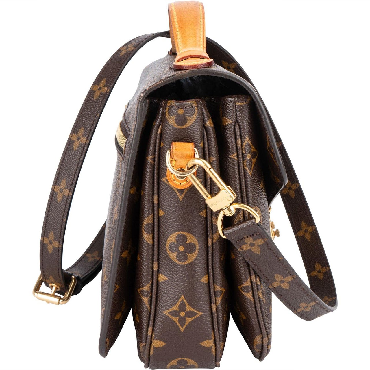 Louis Vuitton Louis Vuitton Monogram Canvas Pochette Métis Handbag Bruin