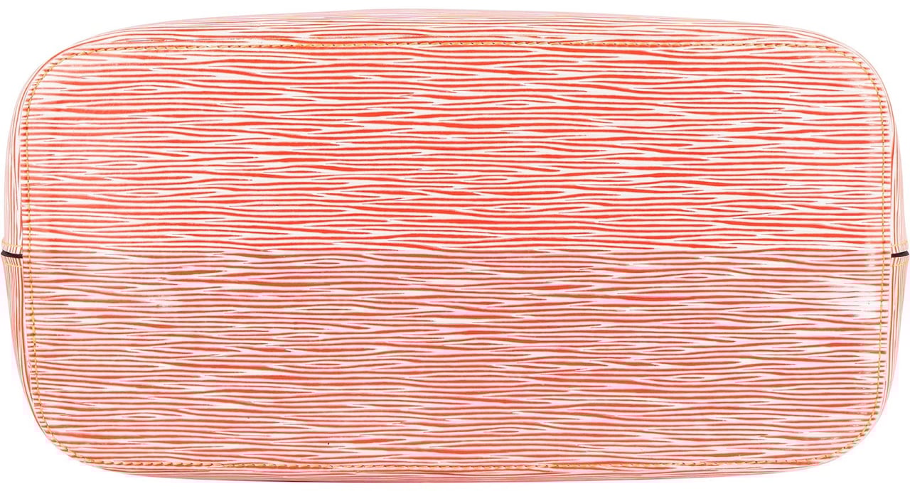 Louis Vuitton Louis Vuitton Piment Epi Leather Neverfull MM Shoulder Bag Rood