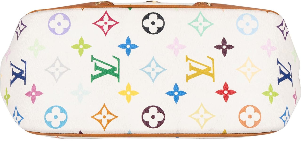 Louis Vuitton Canvas Monogram Murakami Multicolor Marilyn Handbag Wit
