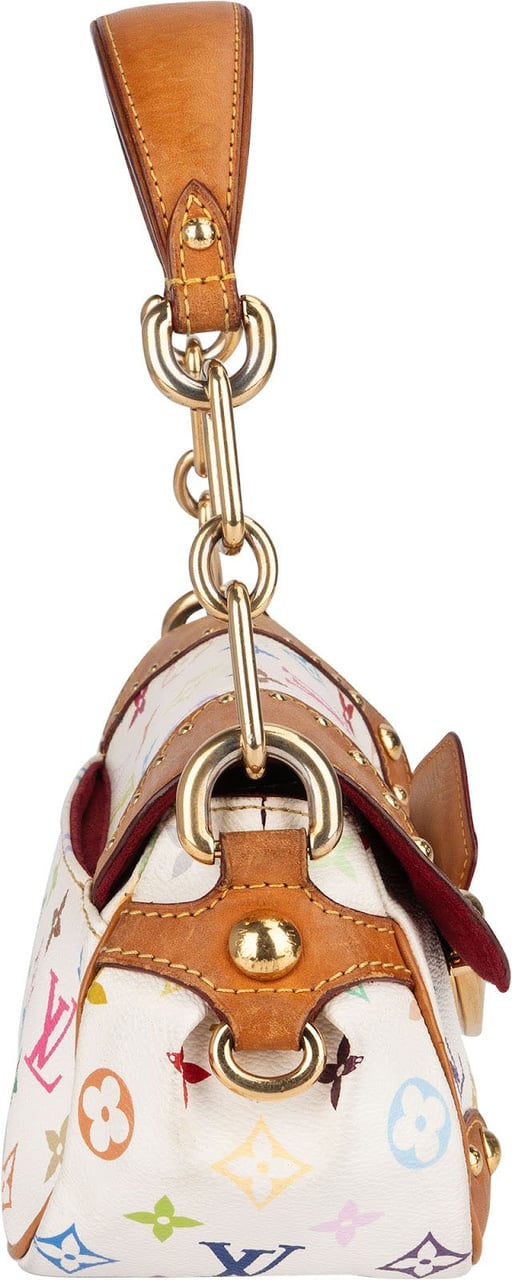 Louis Vuitton Canvas Monogram Murakami Multicolor Marilyn Handbag Wit