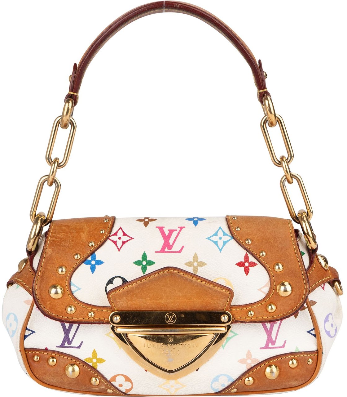 Louis Vuitton Louis Vuitton Canvas Monogram Murakami Multicolor Marilyn Handbag Wit