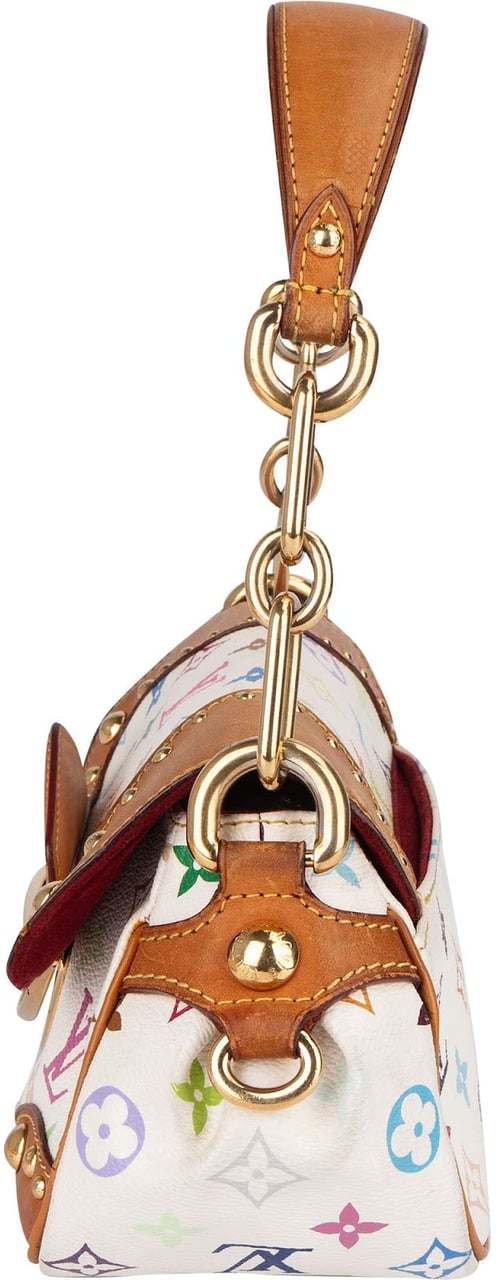 Louis Vuitton Canvas Monogram Murakami Multicolor Marilyn Handbag Wit