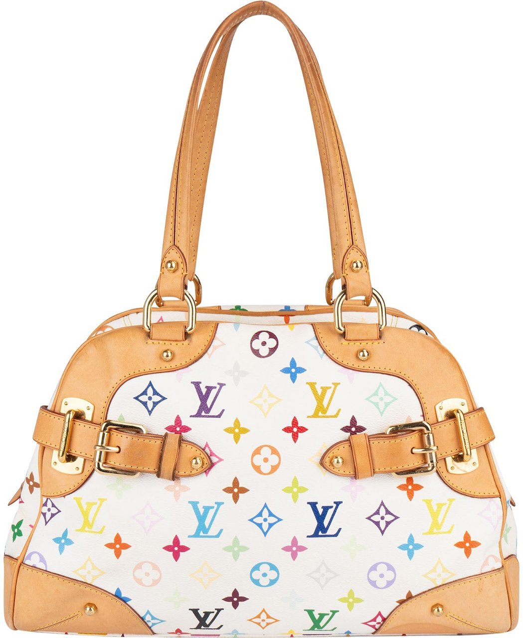 Louis Vuitton Louis Vuitton Monogram Canvas Murakami Multicolor Claudia Shoulder Bag Wit
