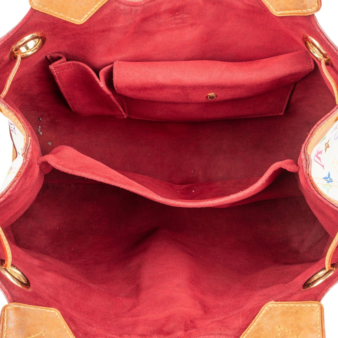 Louis Vuitton Louis Vuitton Monogram Canvas Murakami Multicolor Canvas Ursula Handabg Wit