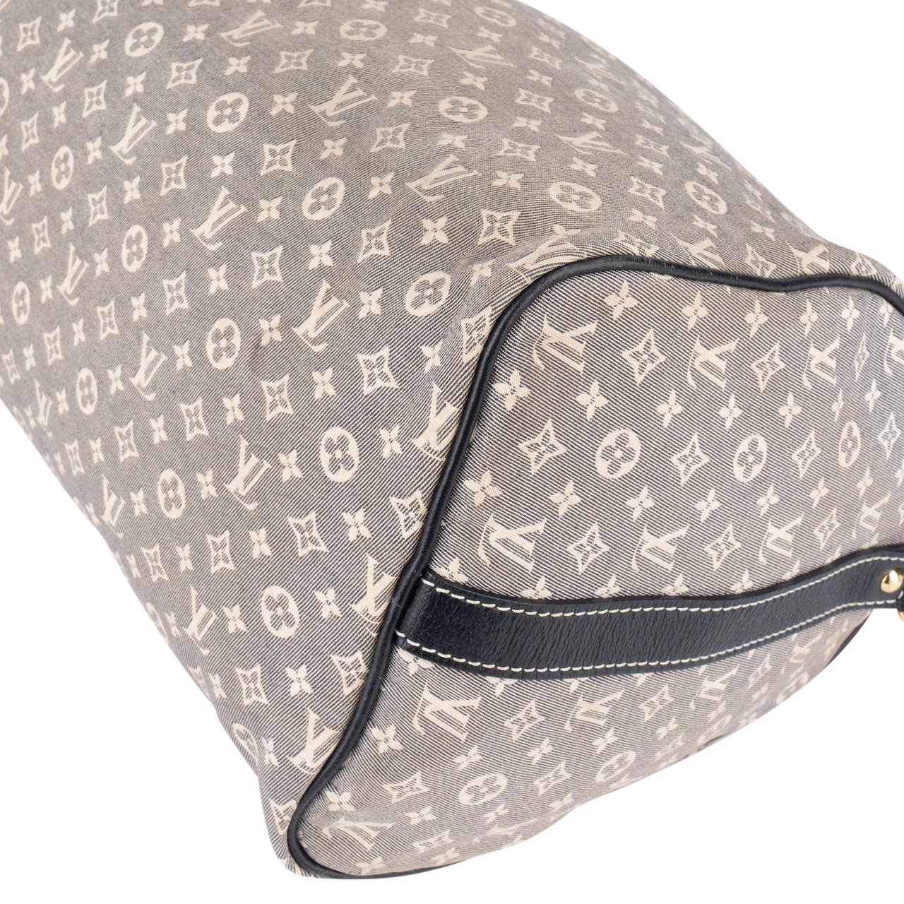 Louis Vuitton Louis Vuitton Monogram Mini Lin Speedy 25 Bandoulière Handbag Donkergrijs