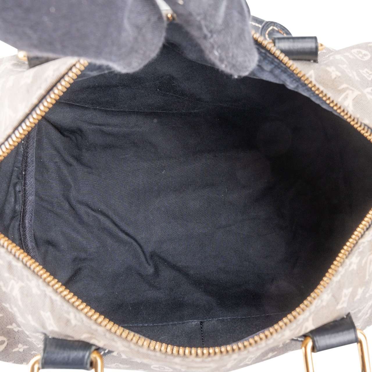 Louis Vuitton Louis Vuitton Monogram Mini Lin Speedy 25 Bandoulière Handbag Donkergrijs