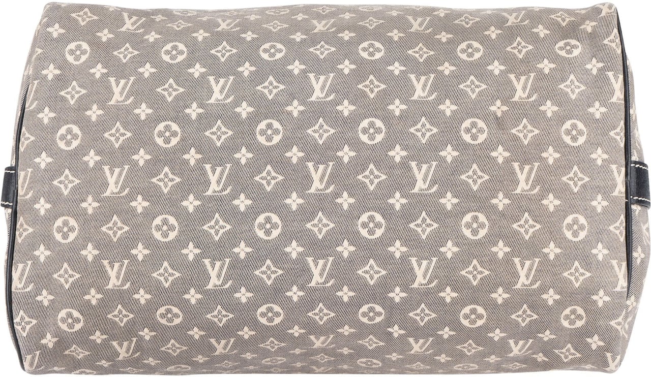Louis Vuitton Louis Vuitton Monogram Mini Lin Speedy 25 Bandoulière Handbag Donkergrijs