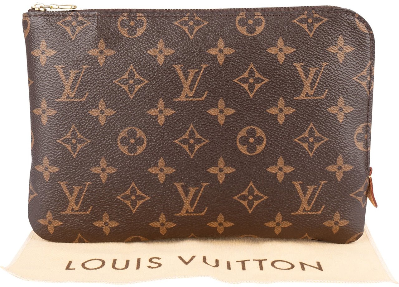 Louis Vuitton Louis Vuitton Monogram Canvas Toiletry Voyage PM Clutch Bruin