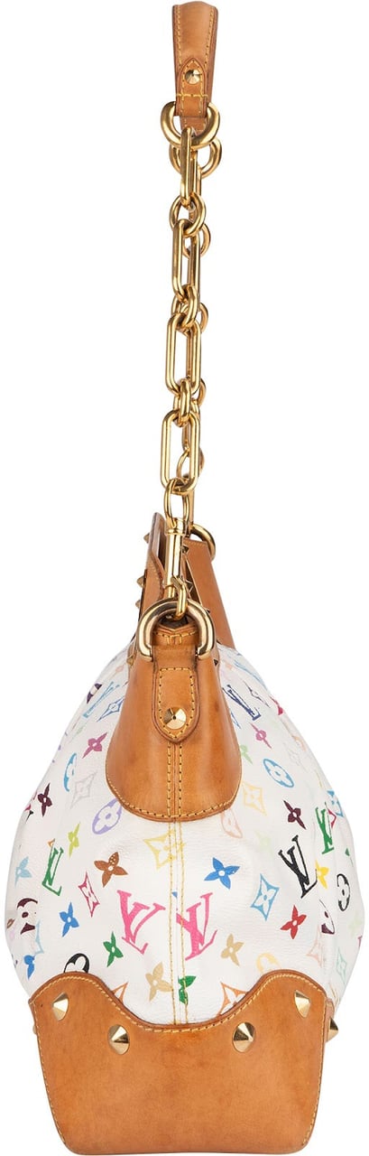 Louis Vuitton Monogram Murakami Multicolor Canvas Judy Shoulder Bag Wit