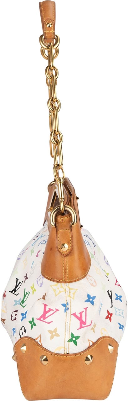 Louis Vuitton Monogram Murakami Multicolor Canvas Judy Shoulder Bag Wit