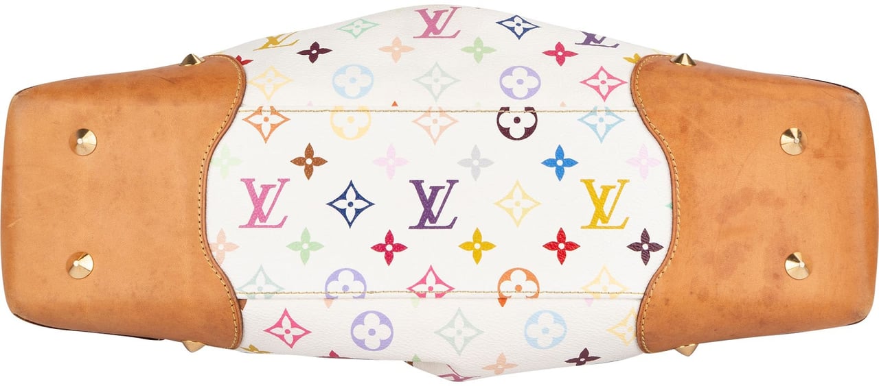 Louis Vuitton Monogram Murakami Multicolor Canvas Judy Shoulder Bag Wit
