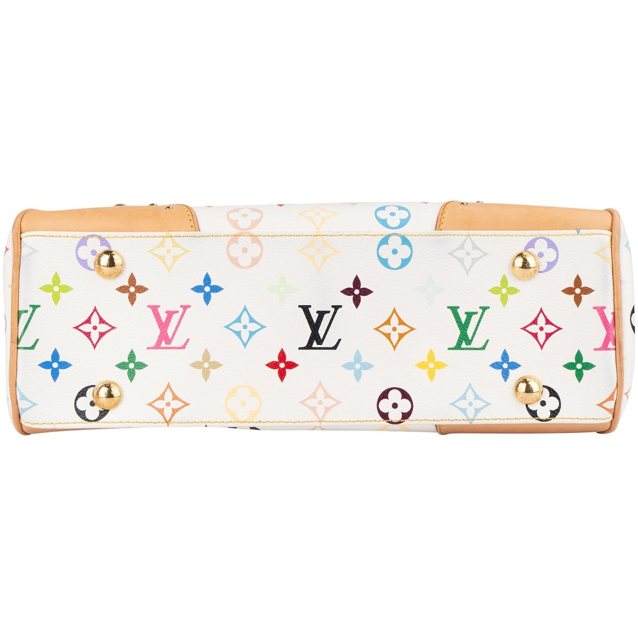Louis Vuitton Louis Vuitton Monogram Murakami Multicolor Canvas Beverly MM Shoulder Bag Wit