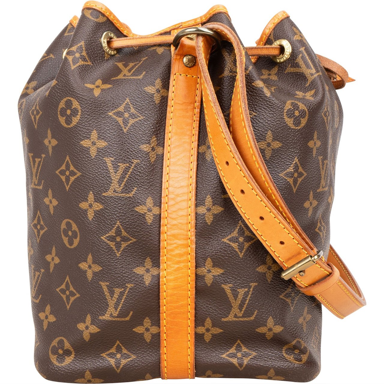 Louis Vuitton Monogram Canvas Sac Noé Petit Shoulder Bag Bruin
