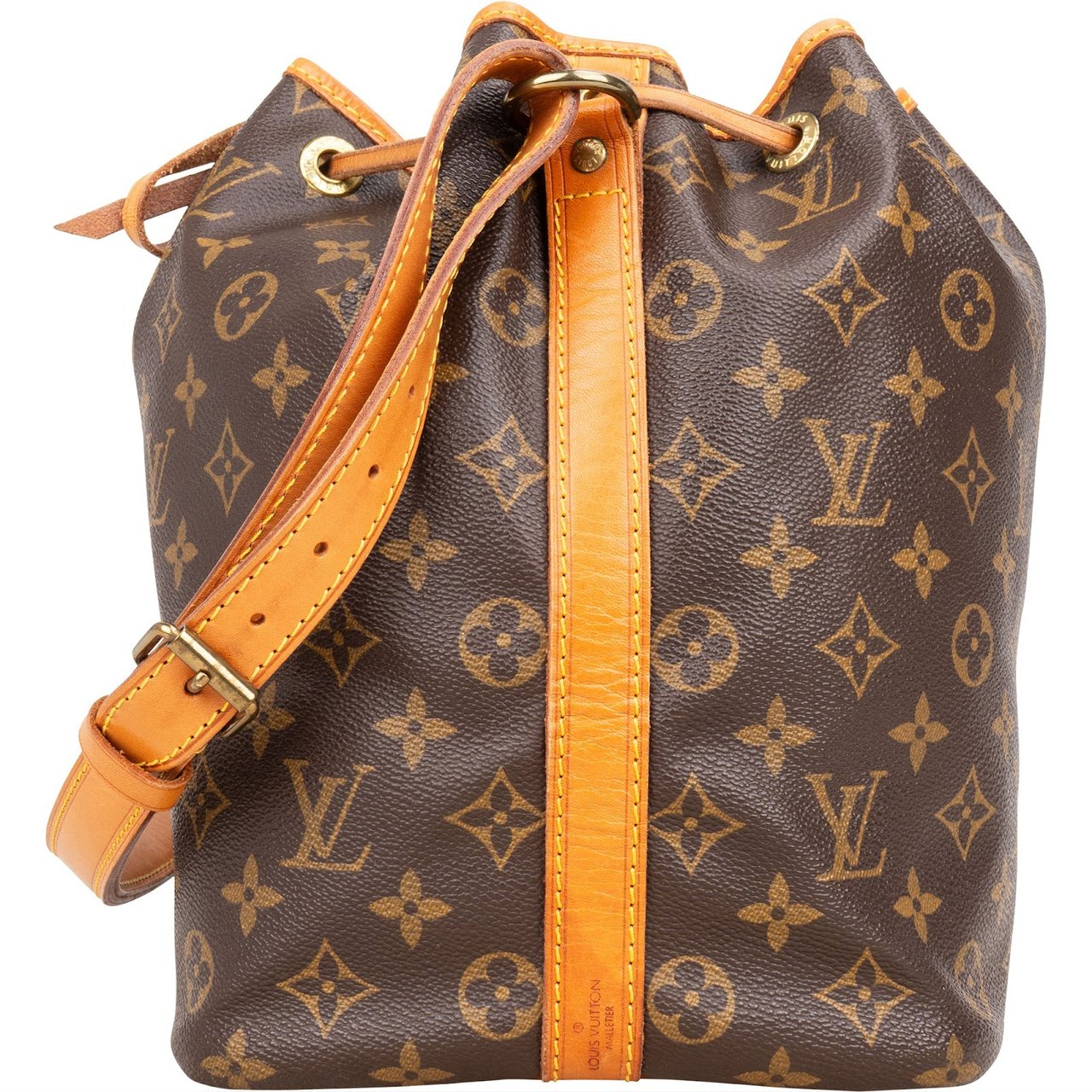 Louis Vuitton Monogram Canvas Sac Noé Petit Shoulder Bag Bruin