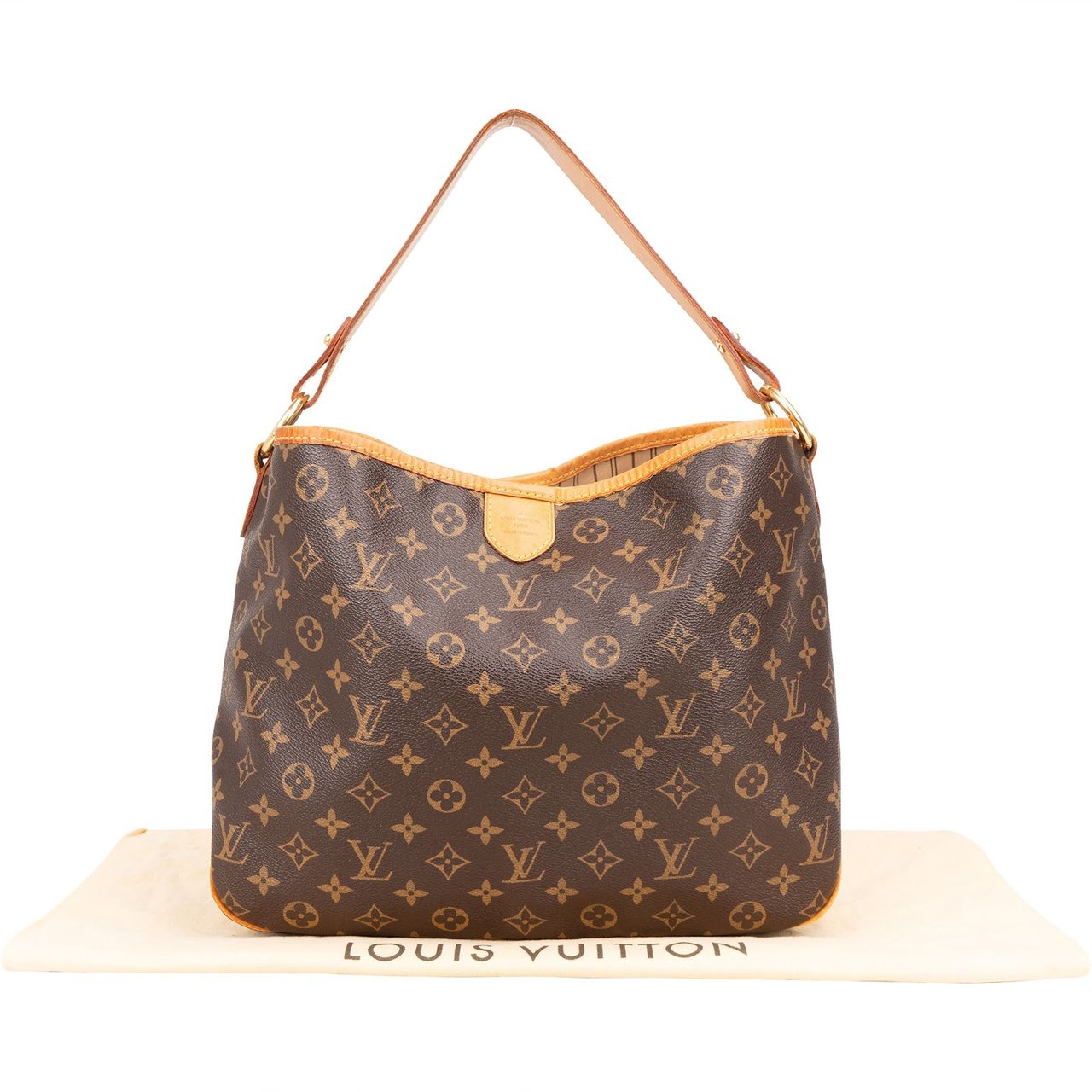 Louis Vuitton Louis Vuitton Monogram Canvas Delightful PM Handbag Bruin