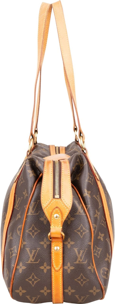 Louis Vuitton Monogram Canvas Stresa PM Shoulder Bag Bruin