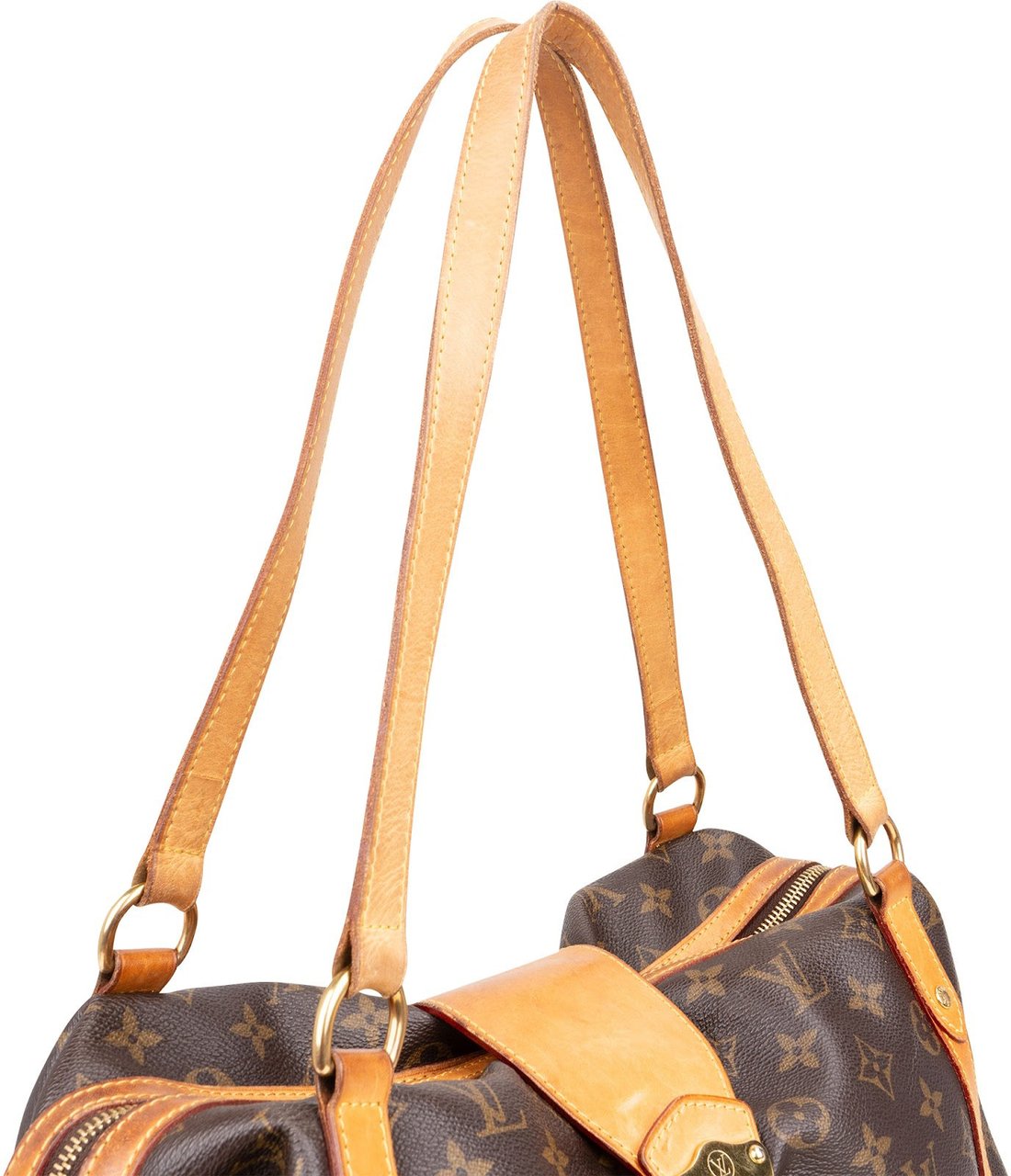 Louis Vuitton Monogram Canvas Stresa PM Shoulder Bag Bruin