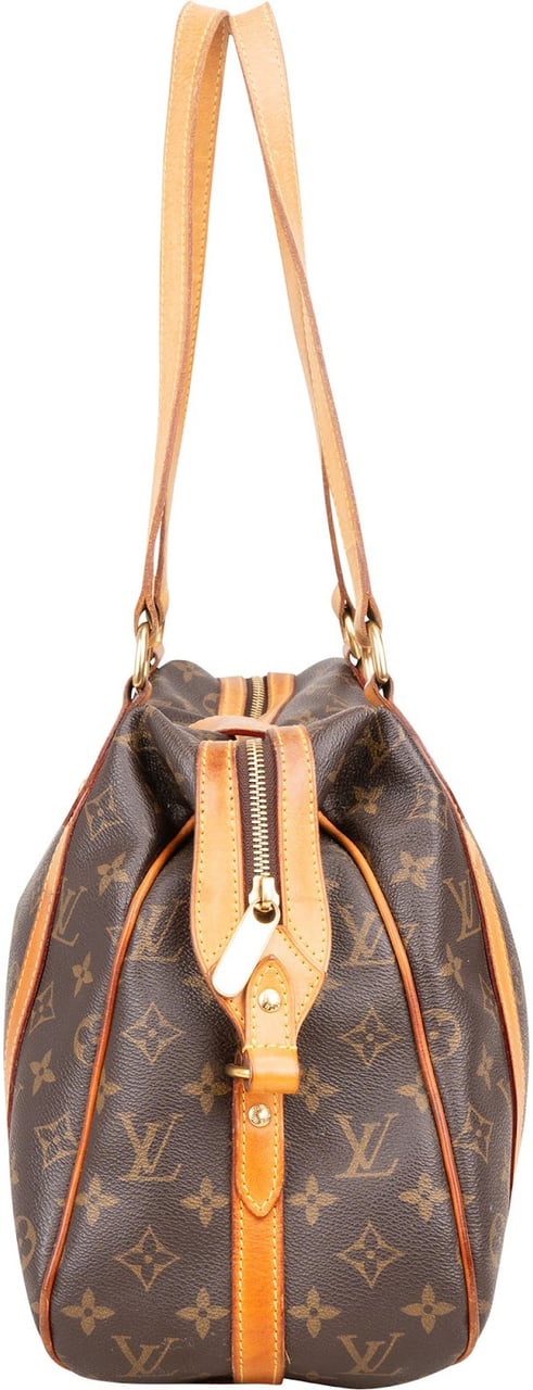 Louis Vuitton Monogram Canvas Stresa PM Shoulder Bag Bruin