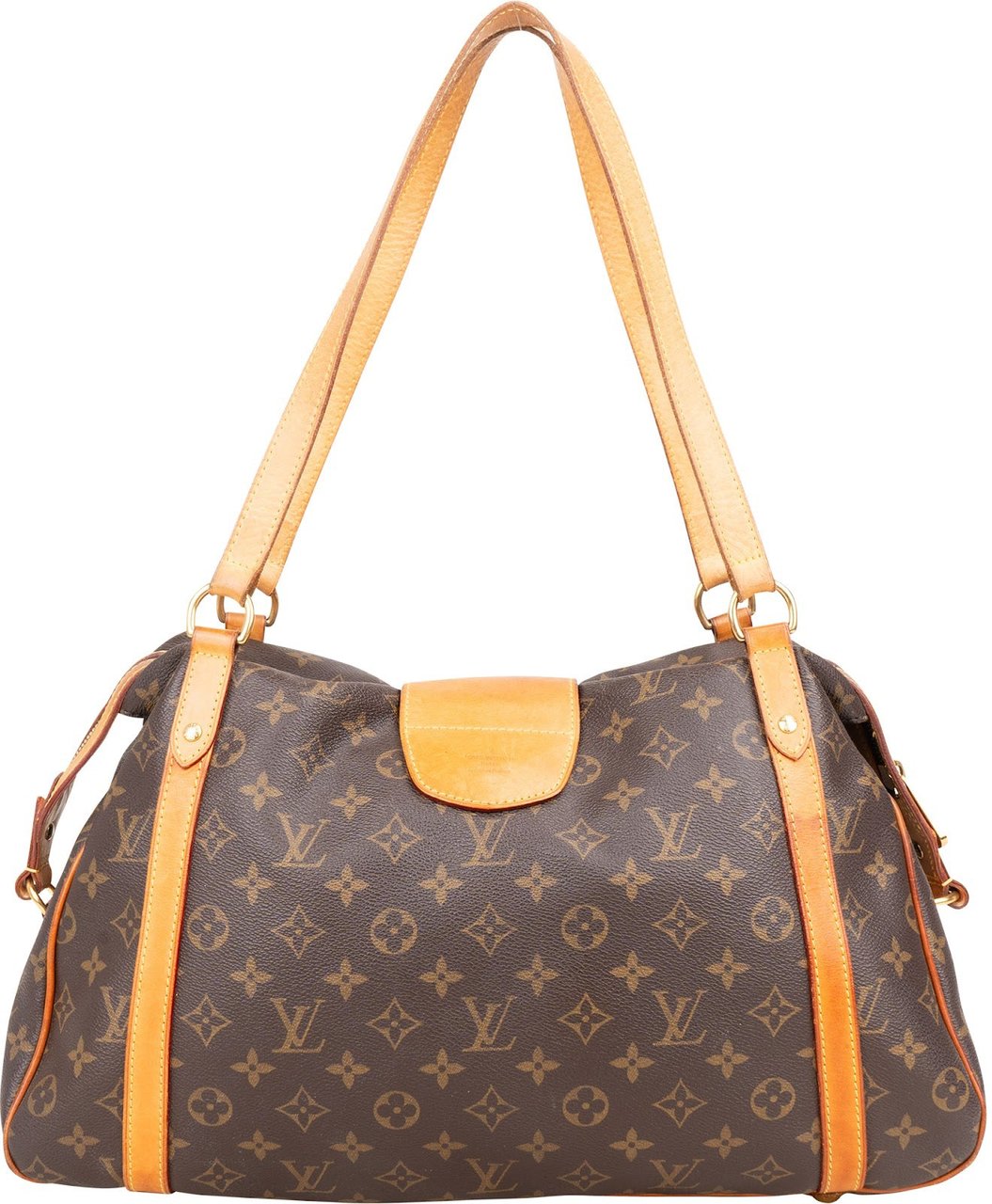 Louis Vuitton Monogram Canvas Stresa PM Shoulder Bag Bruin