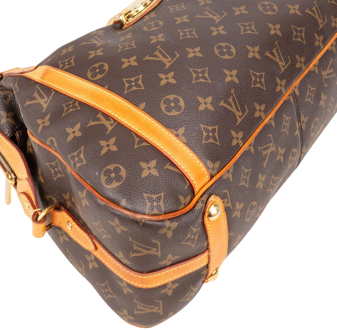 Louis Vuitton Monogram Canvas Stresa PM Shoulder Bag Bruin