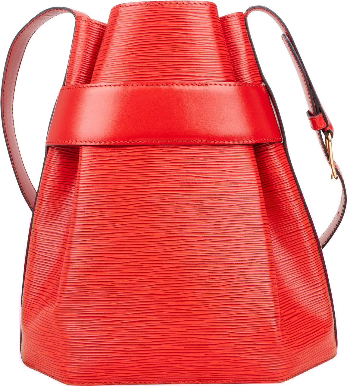 Louis Vuitton Louis Vuitton Red Epi Leather Sac De Paule PM Shoulder Bag Rood