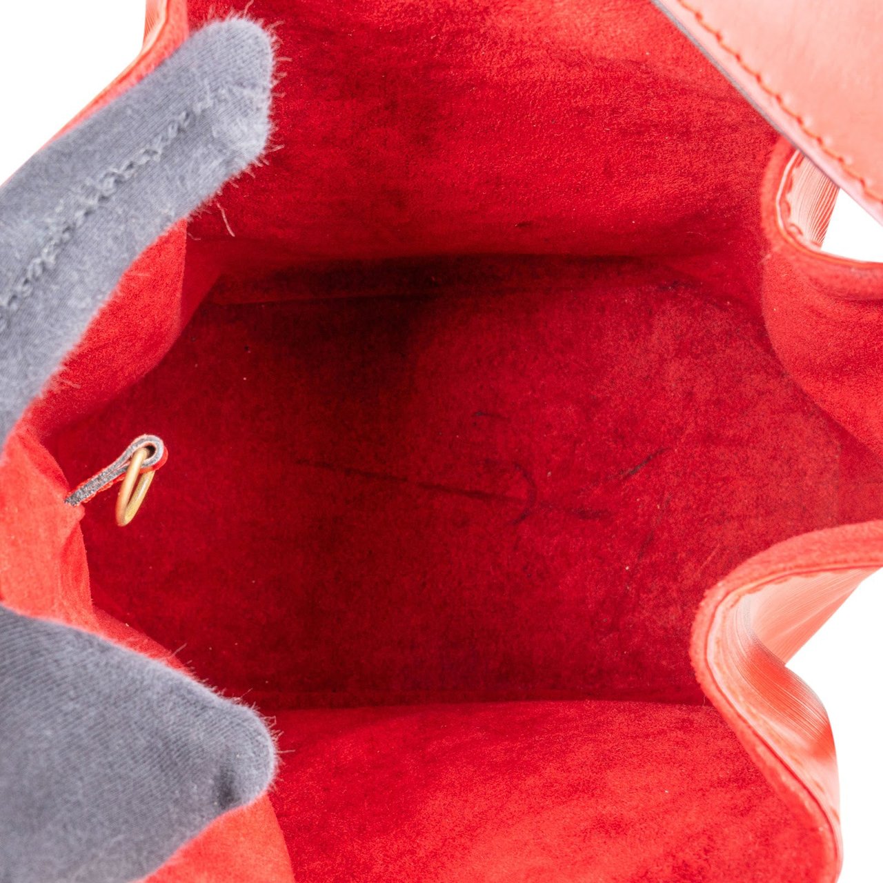 Louis Vuitton Louis Vuitton Red Epi Leather Sac De Paule PM Shoulder Bag Rood