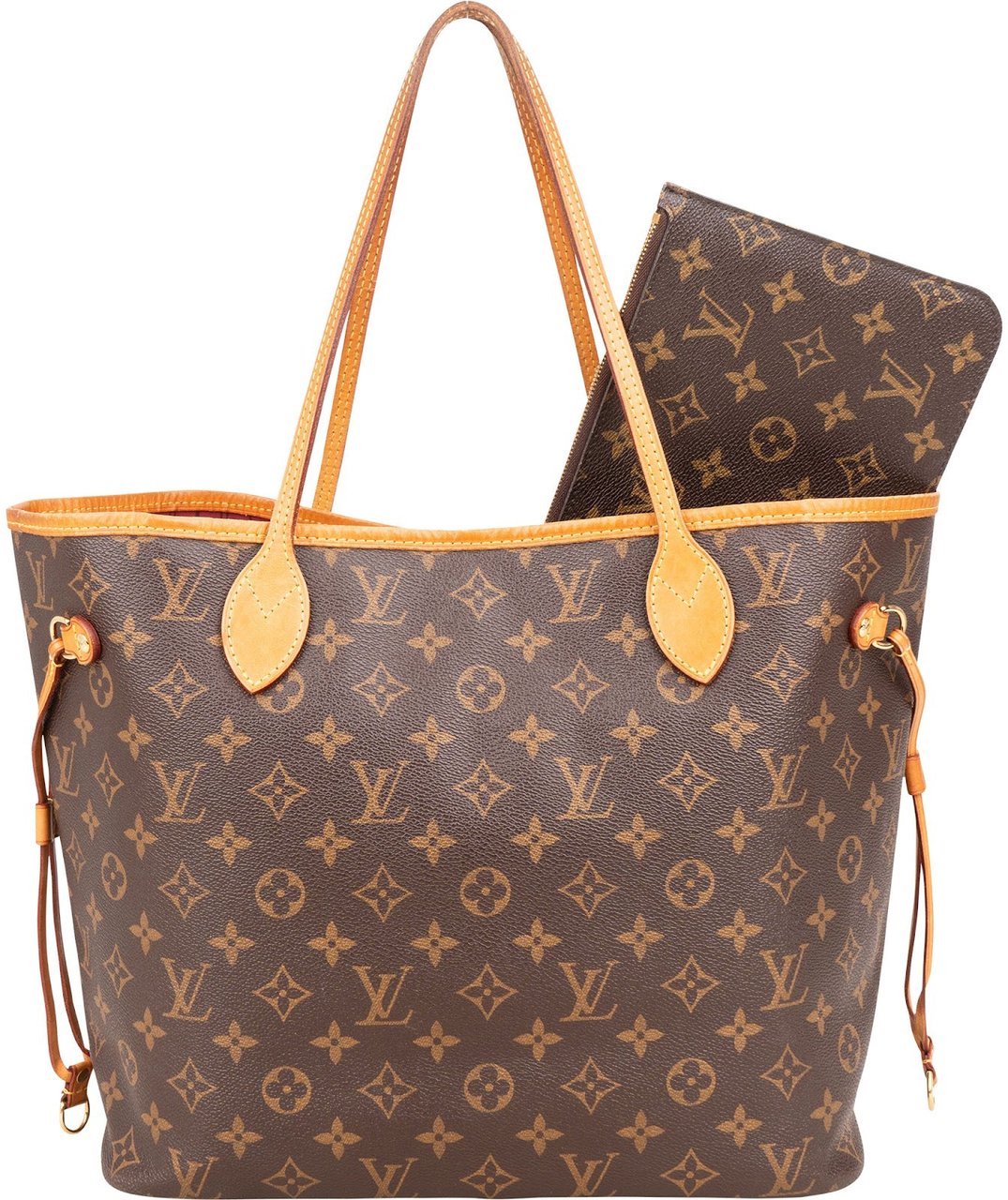 Louis Vuitton Louis Vuitton Monogram Canvas Neverfull MM Shoulder Bag Bruin