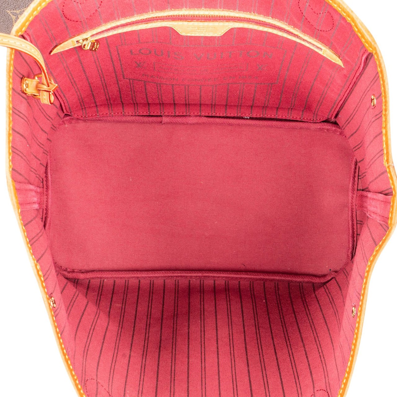 Louis Vuitton Louis Vuitton Monogram Canvas Neverfull MM Shoulder Bag Bruin