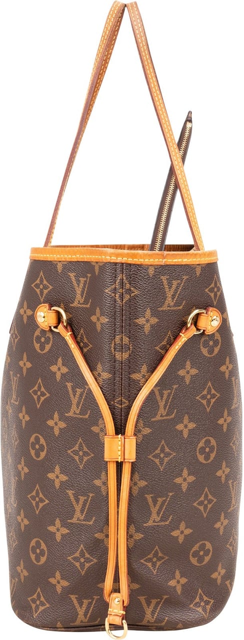 Louis Vuitton Louis Vuitton Monogram Canvas Neverfull MM Shoulder Bag Bruin