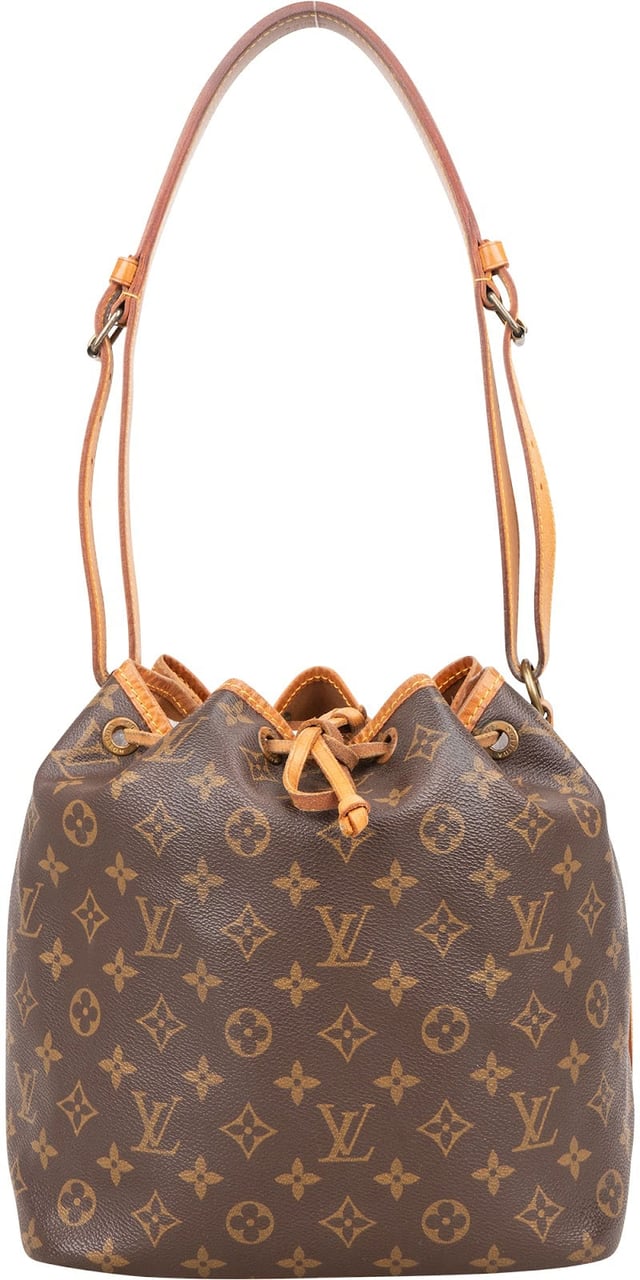 Louis Vuitton Louis Vuitton Monogram Canvas Sac Noé Petit Shoulder Bag Bruin