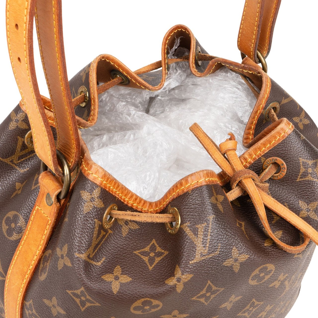 Louis Vuitton Louis Vuitton Monogram Canvas Sac Noé Petit Shoulder Bag Bruin