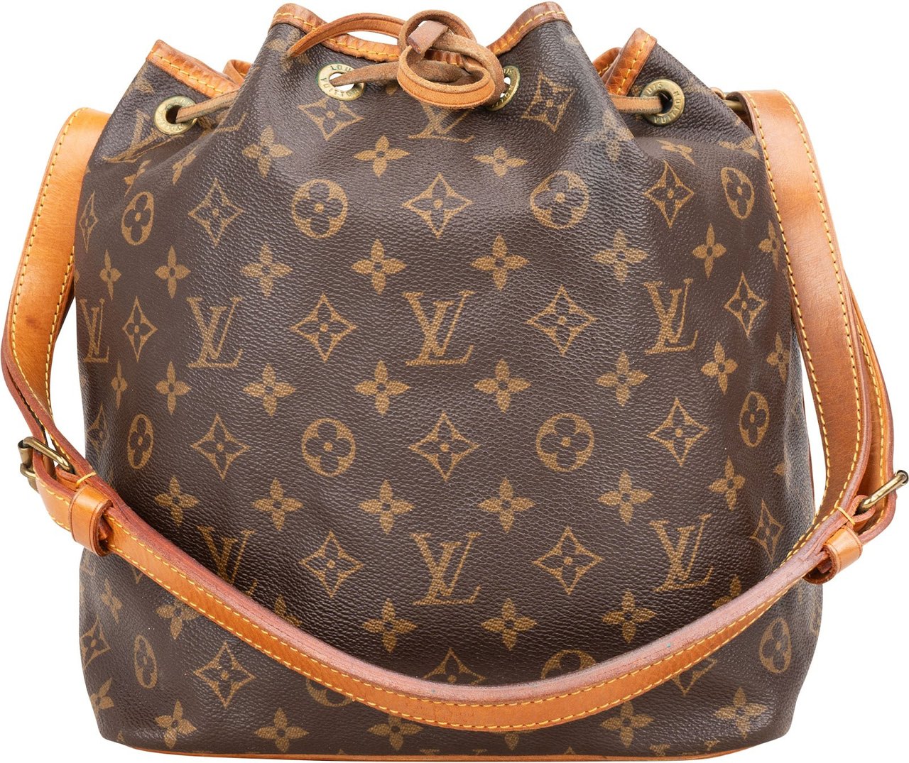 Louis Vuitton Louis Vuitton Monogram Canvas Sac Noé Petit Shoulder Bag Bruin