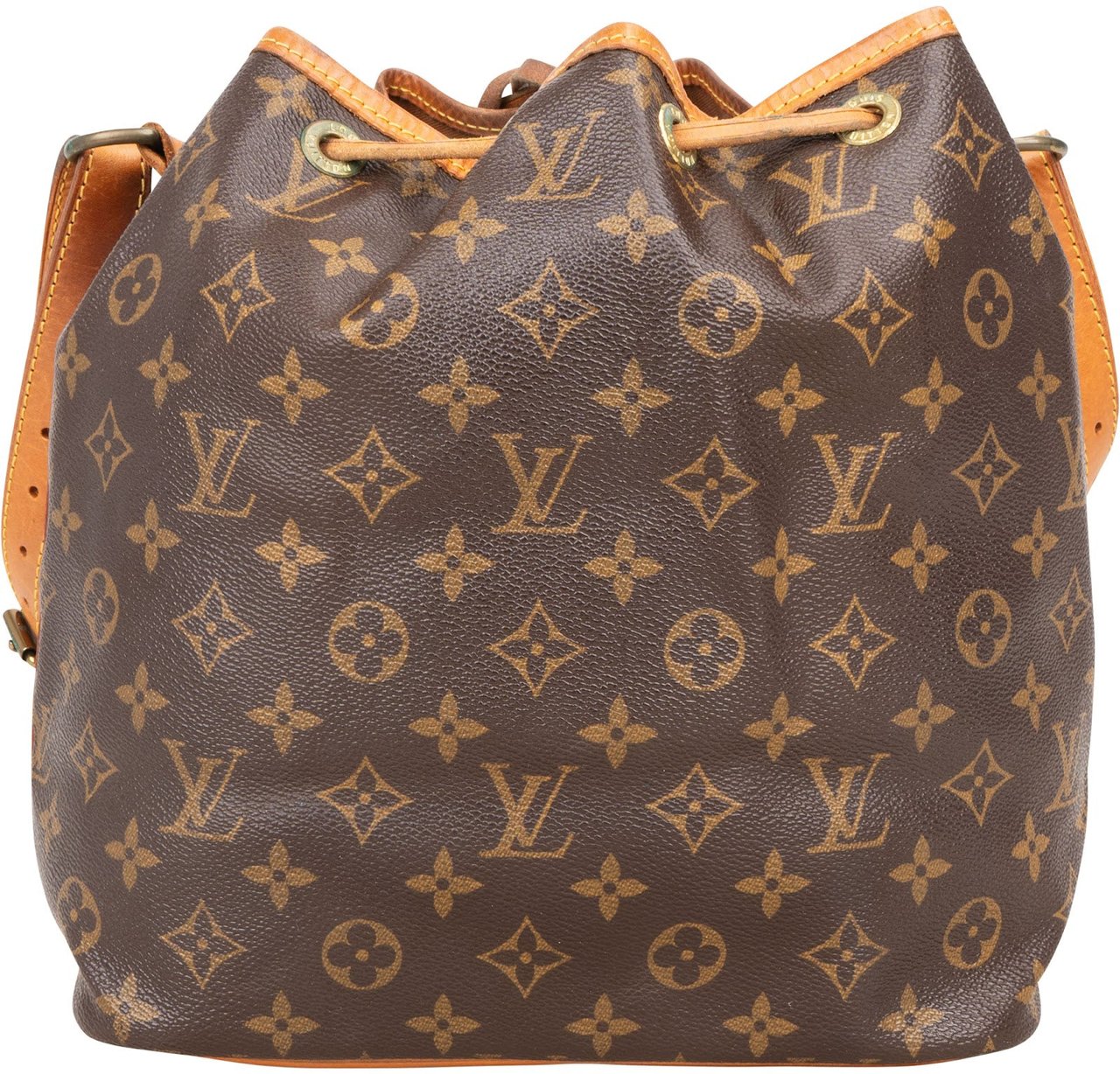 Louis Vuitton Louis Vuitton Monogram Canvas Sac Noé Petit Shoulder Bag Bruin