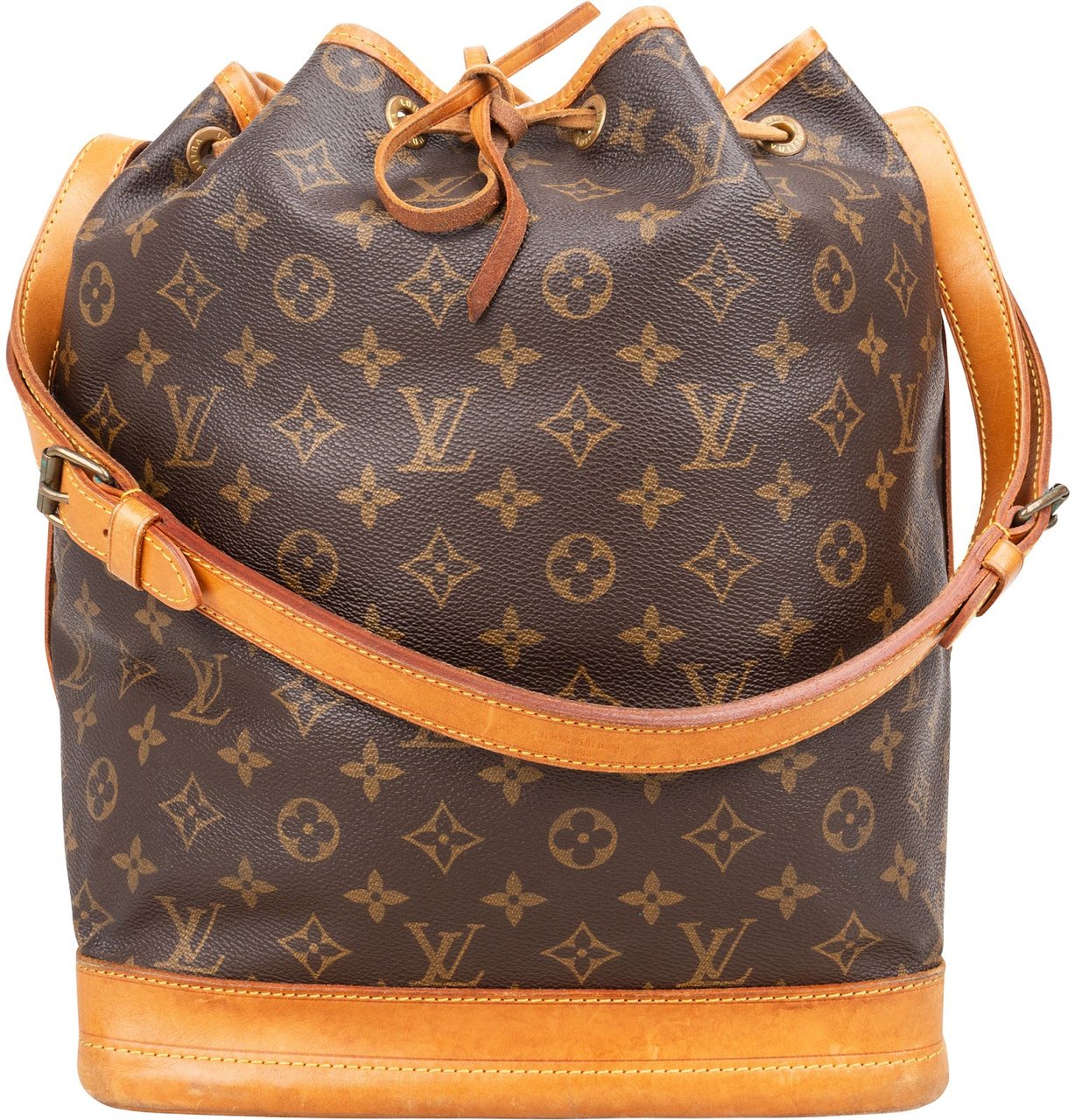 Louis Vuitton Louis Vuitton Monogram Canvas Sac Noé Grande Shoulder Bag Bruin