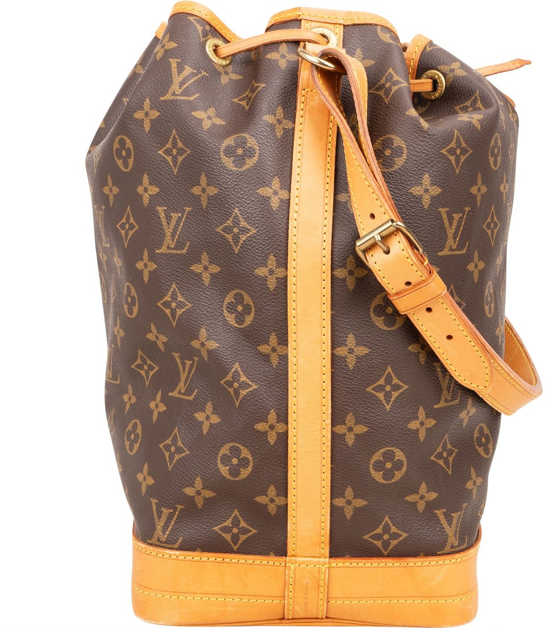 Louis Vuitton Monogram Canvas Sac Noé Grande Shoulder Bag Bruin
