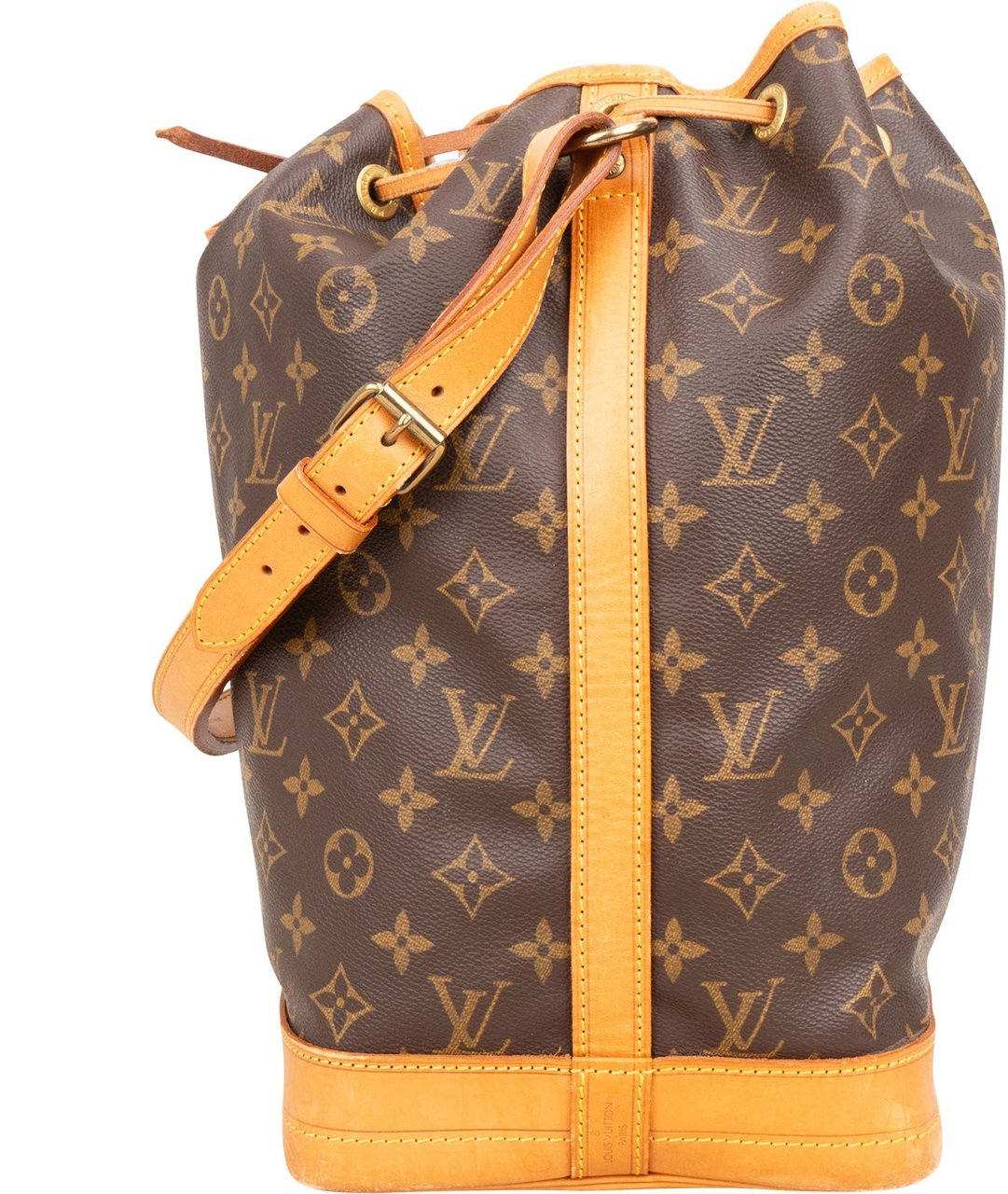 Louis Vuitton Monogram Canvas Sac Noé Grande Shoulder Bag Bruin