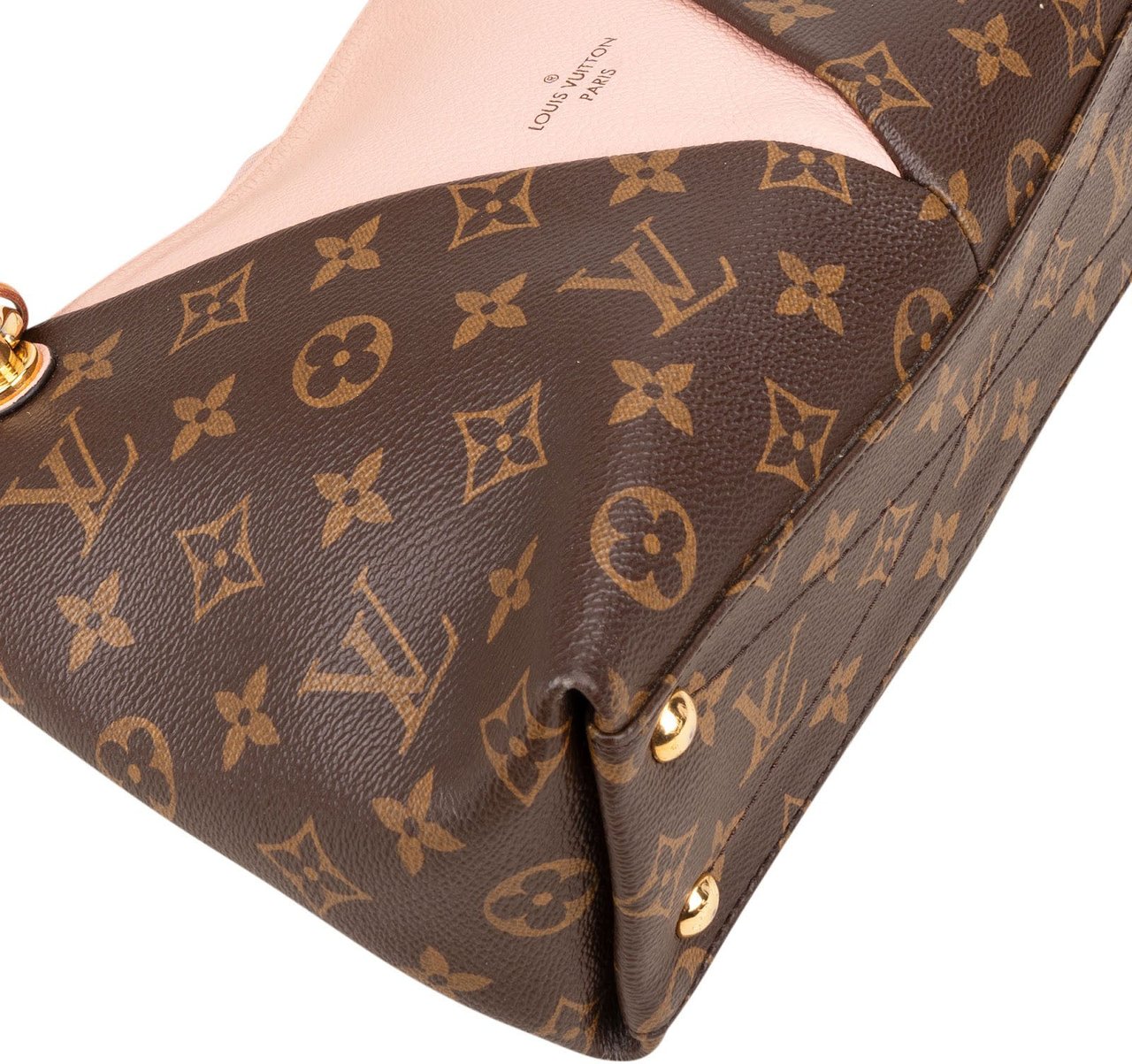 Louis Vuitton Louis Vuitton Monogram Canvas V Tote BB Handbag Bruin