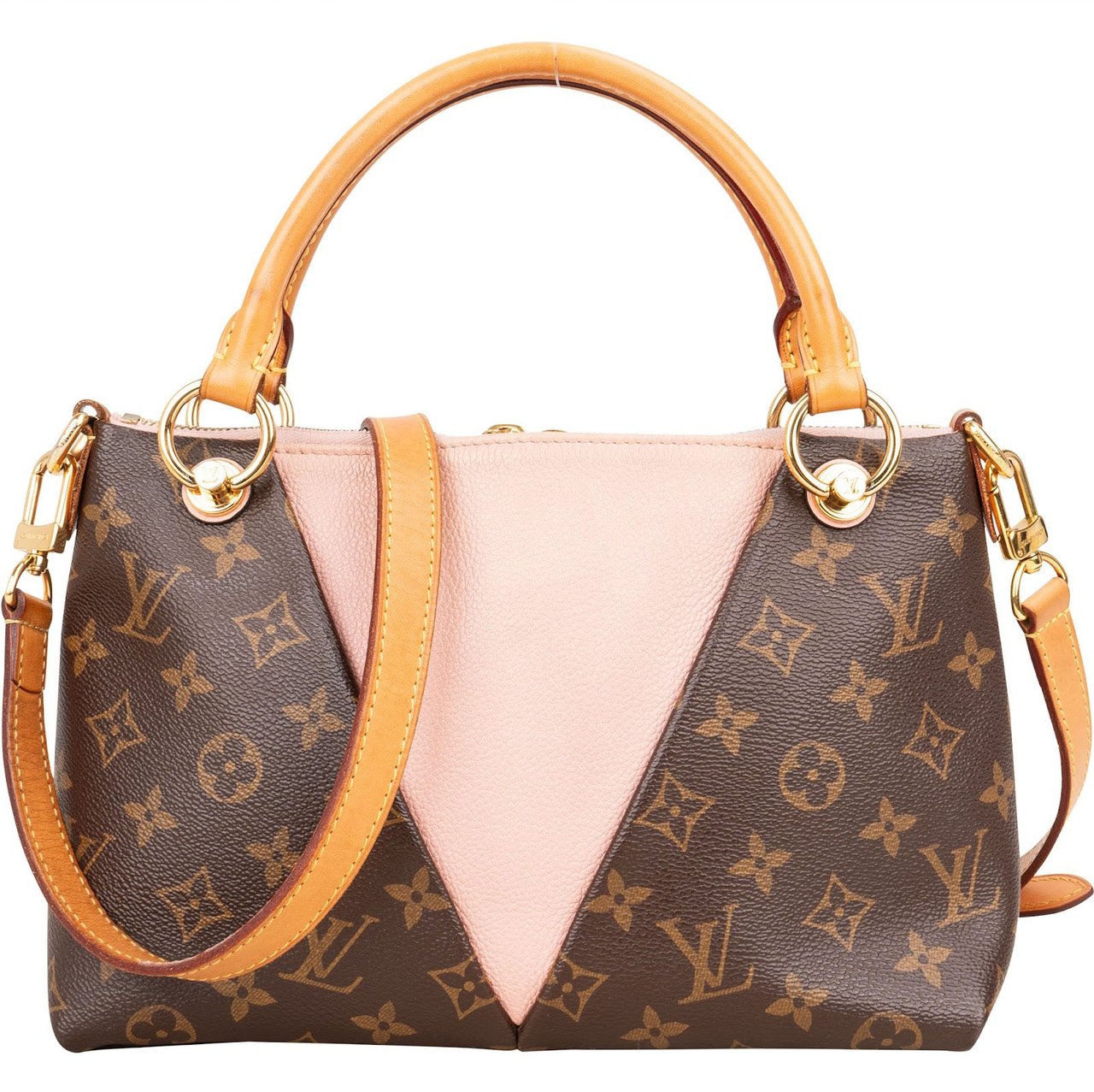 Louis Vuitton Louis Vuitton Monogram Canvas V Tote BB Handbag Bruin