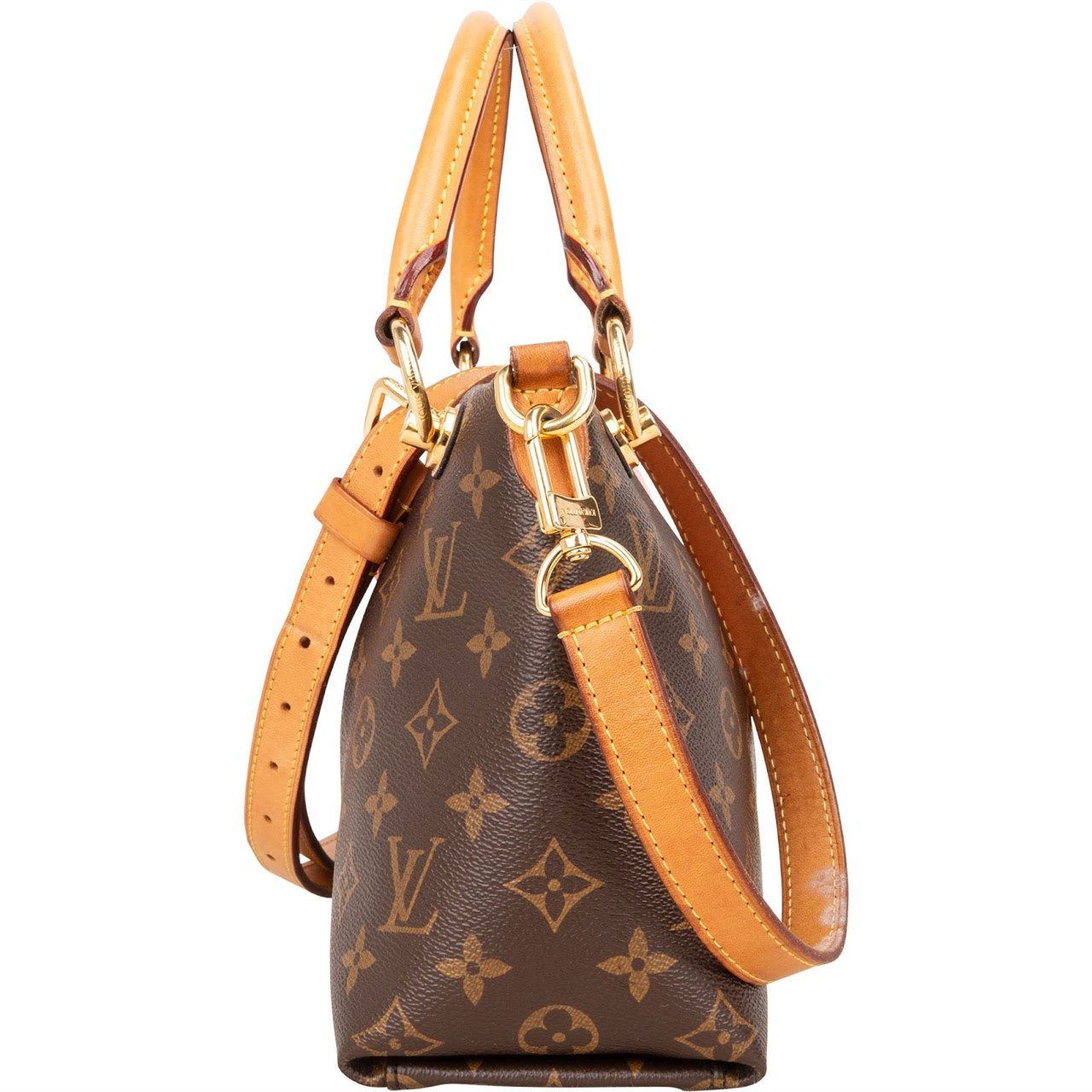 Louis Vuitton Louis Vuitton Monogram Canvas V Tote BB Handbag Bruin