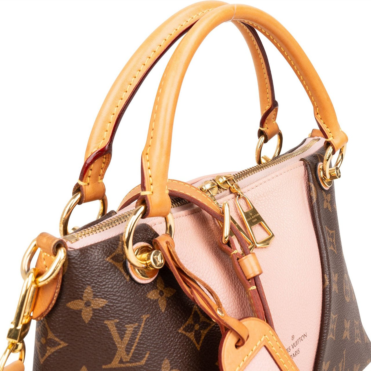 Louis Vuitton Louis Vuitton Monogram Canvas V Tote BB Handbag Bruin